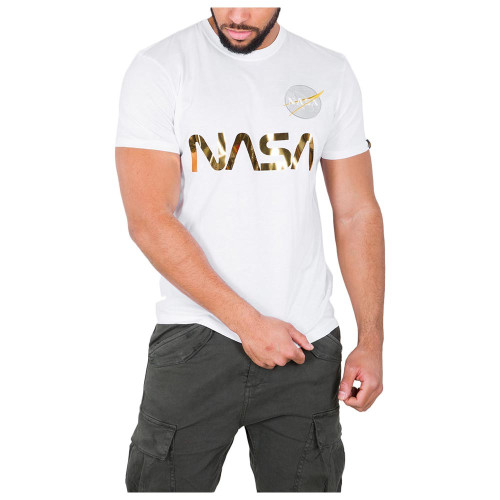Alpha Industries Ανδρική κοντομάνικη μπλούζα NASA Reflective